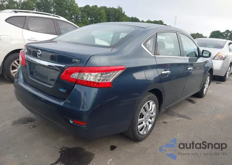 2014 Nissan Sentra Sv из США, поврежденный, VIN 3N1AB7AP7EL688577